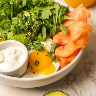 Salmon Quinoa Bowl