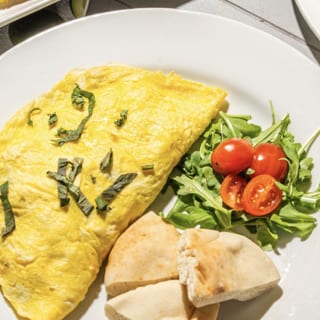 Chicken Pesto Omelette